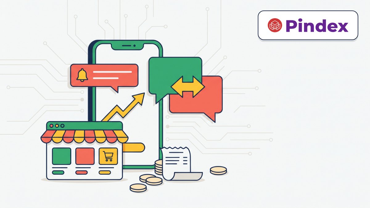 Обкладинка додатка «Pindex: Telegram і переклад»